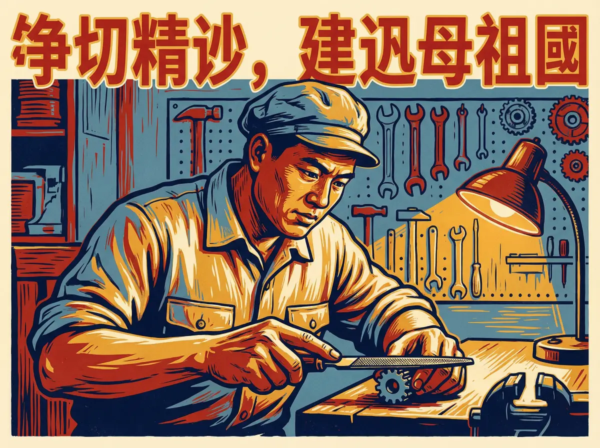 钳工大师张德勤 - 51吃瓜官网 先锋人物